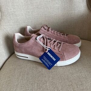 Brand NEW w tags. Birkenstock Bend Low men sneaker. S-11. Pink clay color